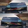 Ford E350 RV Pinstripe Decal - Car Waistline Decoration Sticker for GMC and Ram RVs