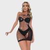 "Summer Sexy Sleeveless Mesh Temptation Lingerie Dress"