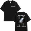 Rapper Alpha Djadja & Dinaz Album 2026 Graphic T-Shirts Men's Hip Hop Gothic Short Sleeve T Shirt Pure Cotton T-shirt Streetwear