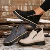 New Retro Design Casual Zipper Short Boots for Women Comfortable Versatile Non Slip Fashion Thick Soled Ankle Boots