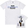 Russ in To The W!LD Tour 2025 T-shirt Summer Short Sleeve Male Tshirts Hip Hop Unisex Streetwear O-neck Rapper Printing T Shirt