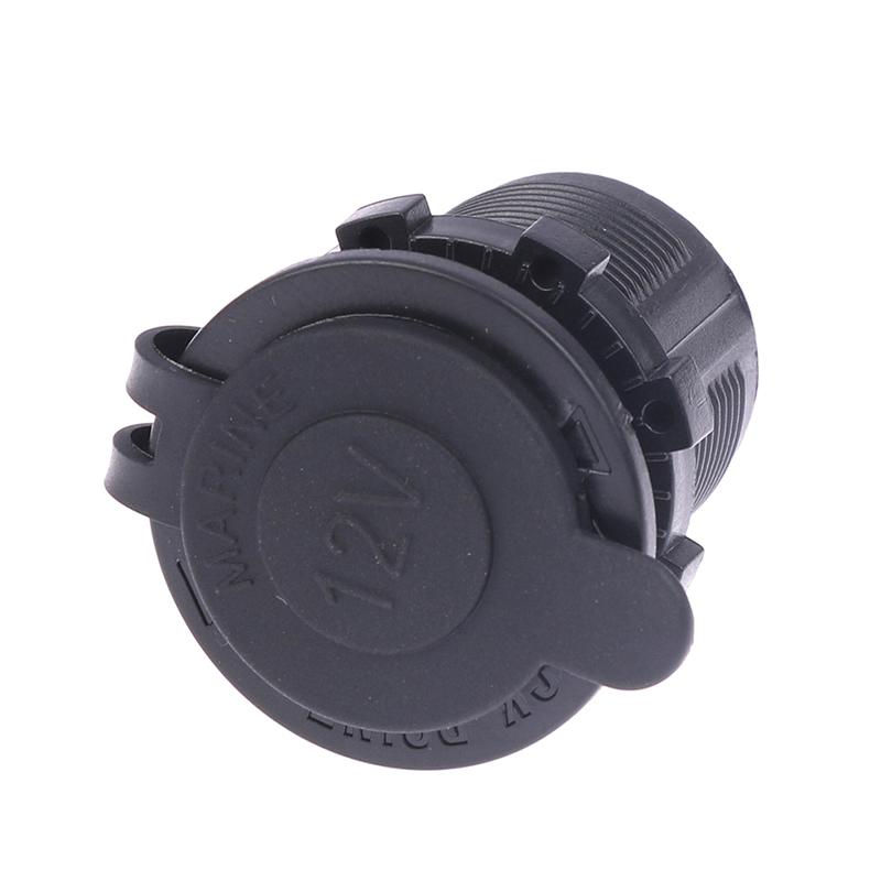 12V-24V Waterproof Car Cigarette Lighter Power Outlet Socket Receptacle Car Accessories For Auto Boat Motorcycle
