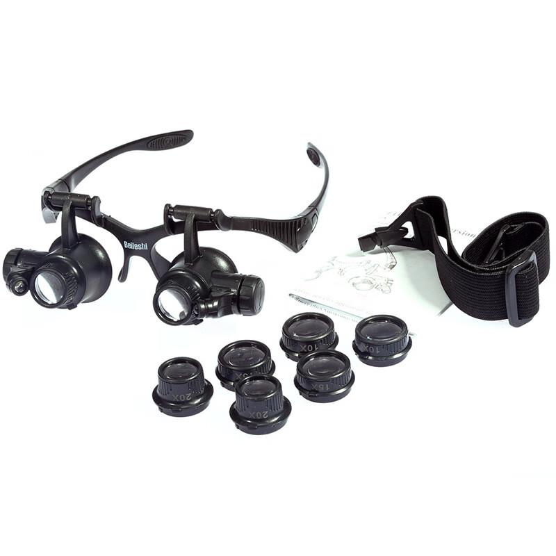 Miling Headband Magnifier with LED Light