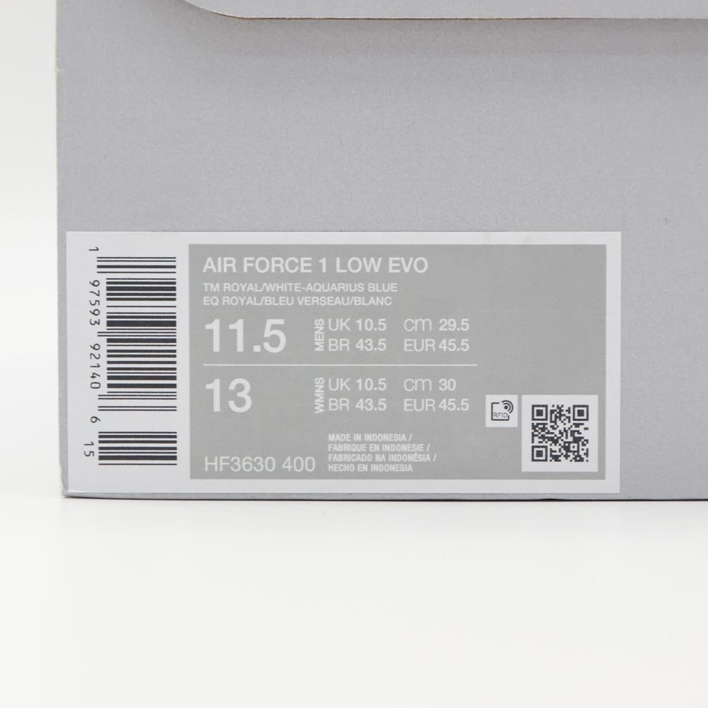 HF3630-400 Nike Air Force 1 Low Evo Team Royal (Men's)