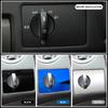 LHD Auto Scheinwerfer Lampe Schalter Knopf Panel Abdeckung Dekorationsaufkleber für Ford Focus 2 Mk2 Focus2 2005 - 2011 Zubehör