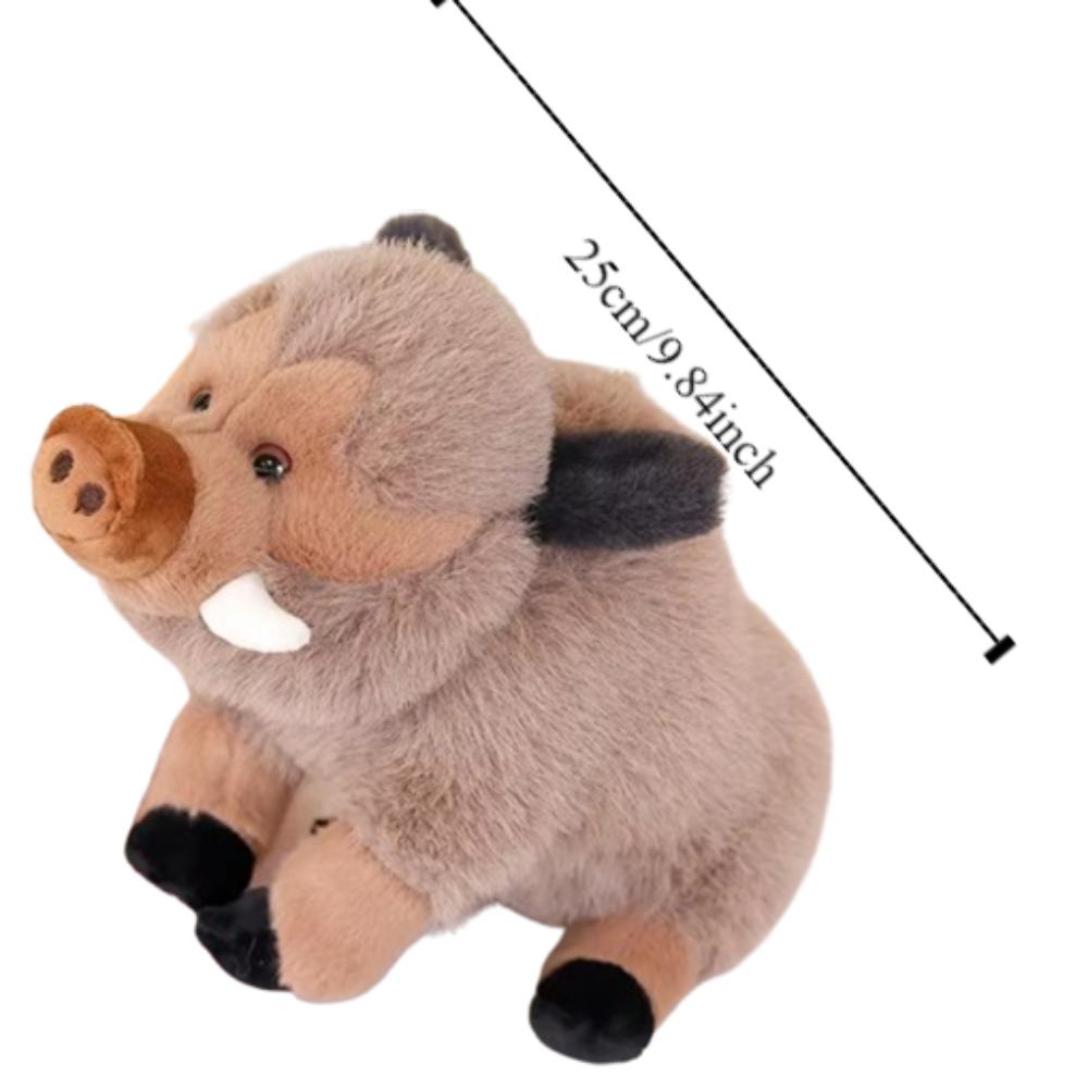 Soft Pillows Mountain Pig Doll Stuffed Animals Eurasian Wild Boar Doll  Babys Toys