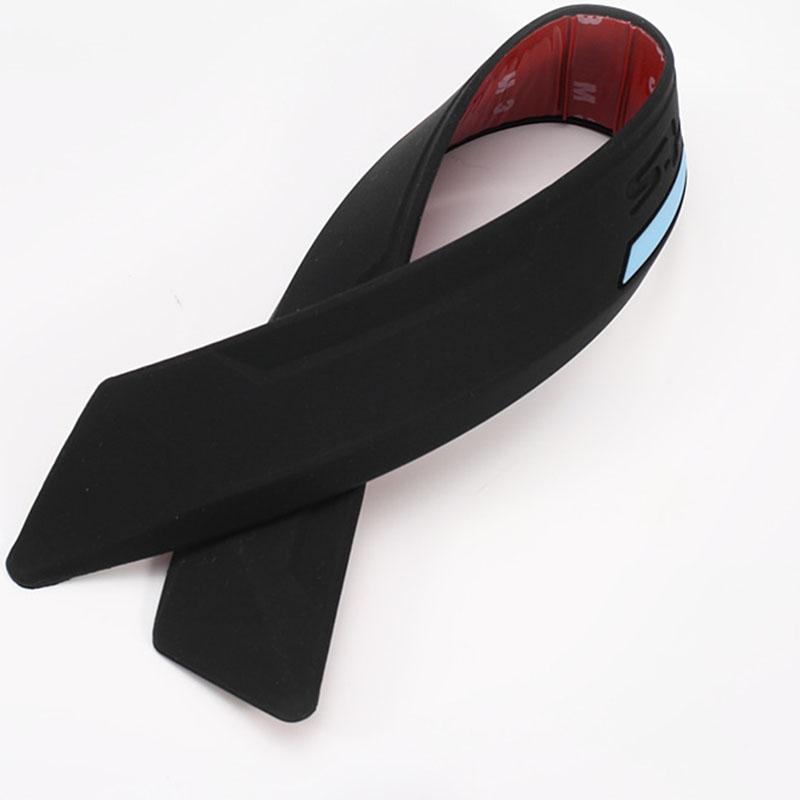 40 X 3,8 CM Protector pentru jante de roată pentru sprâncene Moleturi pentru arcul roții Autocolante din cauciuc Bandă decorativă Protector pentru bara de protecție