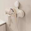 Space Saving Suction Cup Hair Dryer Holder Wall Mounted Blow Dryer Hanger  for Home