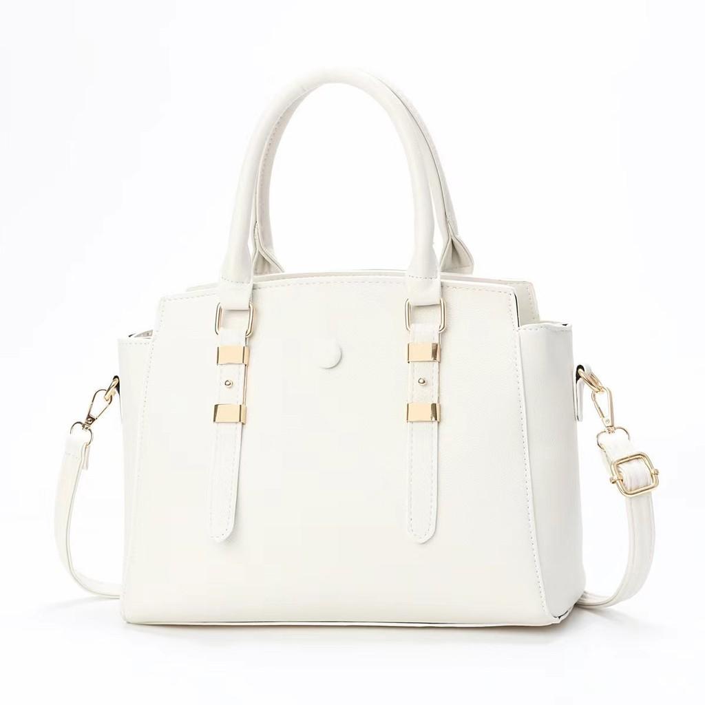 Stylish Pu Handbag For Women Trendy New Season Casual Tote Bag With Chain Design