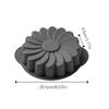 Flower Silicone Mold Round Sunflower Baking Molds Reusable Flower Baking Trays Large Cake Baking Pans for Valentine's Day