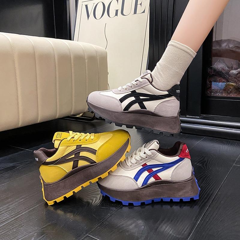 Versatile Heightening Platform Shoes Women's Summer New Fried Street Casual Sports Shoes