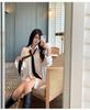 Women's College-Style Shirt - 2025 Spring/Autumn Fashionable White Top