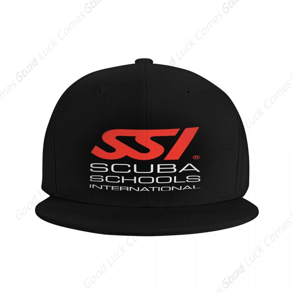Potápěčská Ssi Čepice Pevná Hip Hop Čepice Pro Unisex Snapback Čepice Dámské Baseballové Čepice Nastavitelná Plochá Stříška Kšilt Jednoduché Stříšky Pro Kluky A Dívky