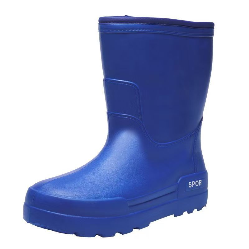 Winter Damen Leichte Samt Wasserdichte Und Anti-Ski Regenstiefel