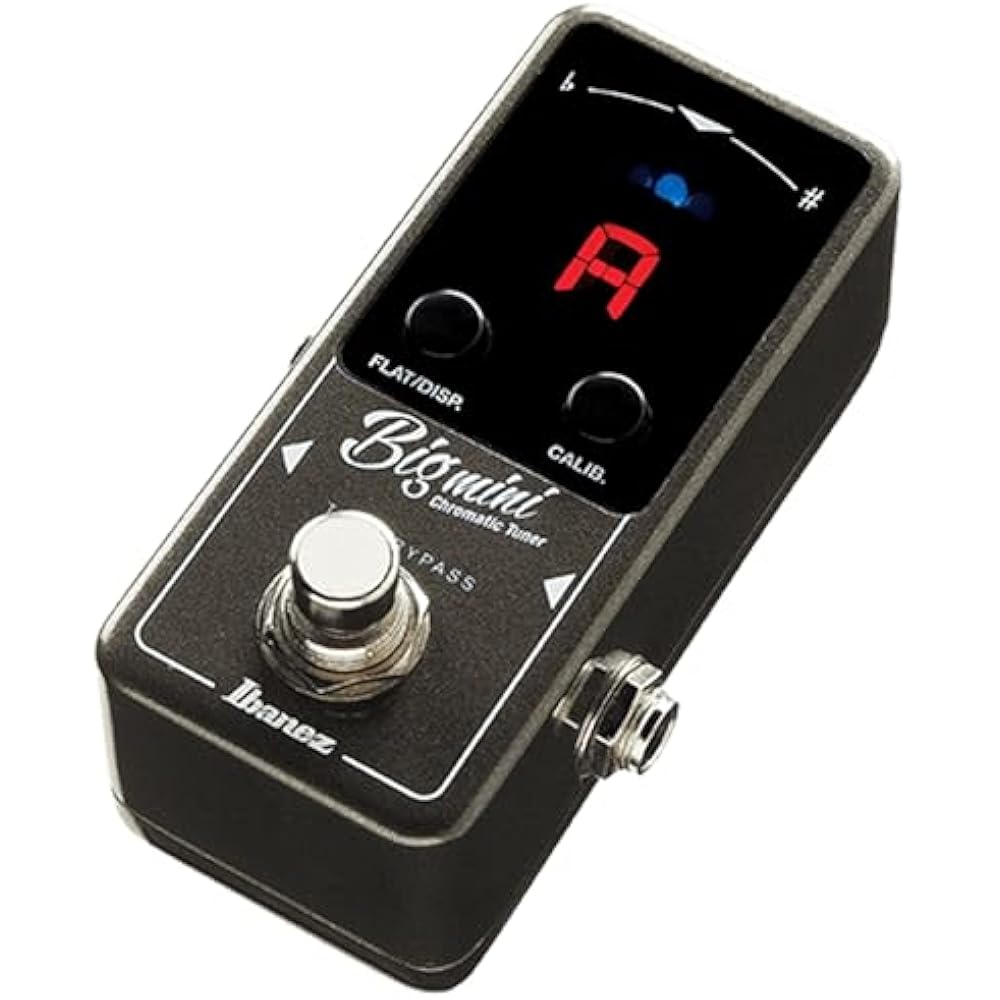 Ibanez (Ibanez) Simple and Affordable Electric Guitar & Electric Bass Pedal Tuner BIGMINI