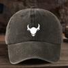 Fun Cow Head Print Baseball Hat Unisex Outdoor Fashion Versatile Peaked Hat Trend