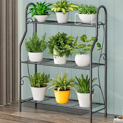 Simple Modern 3-Tier Iron Art Flower Stand