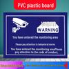 No Smoking or Open Flames Warning Sign - Electric Shock Caution for Construction Sites