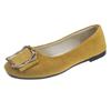 Women's Shoes Flat Shoes Square Toe Slip on Large Size Comfortable Casual Single Shoes Multicolor