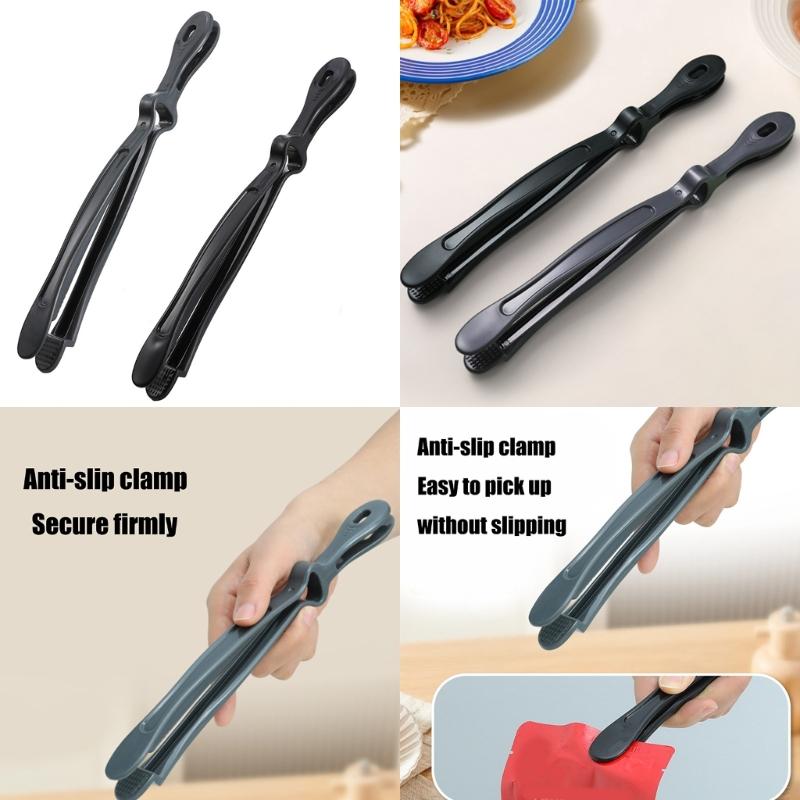 Mehrzweck-Küchenzange Spülmaschinengeeignet PP-Materialien Ergonomischer Griff Zum Grillen Kochen Servieren von Speisen mit sicherem Halt