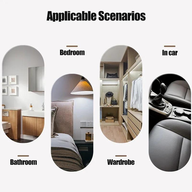 Car Air Fresheners Lemon Scent Organic Cans Odor Eliminator Essential Long-Lasting Strong Fragrance for Home Closet Decoration