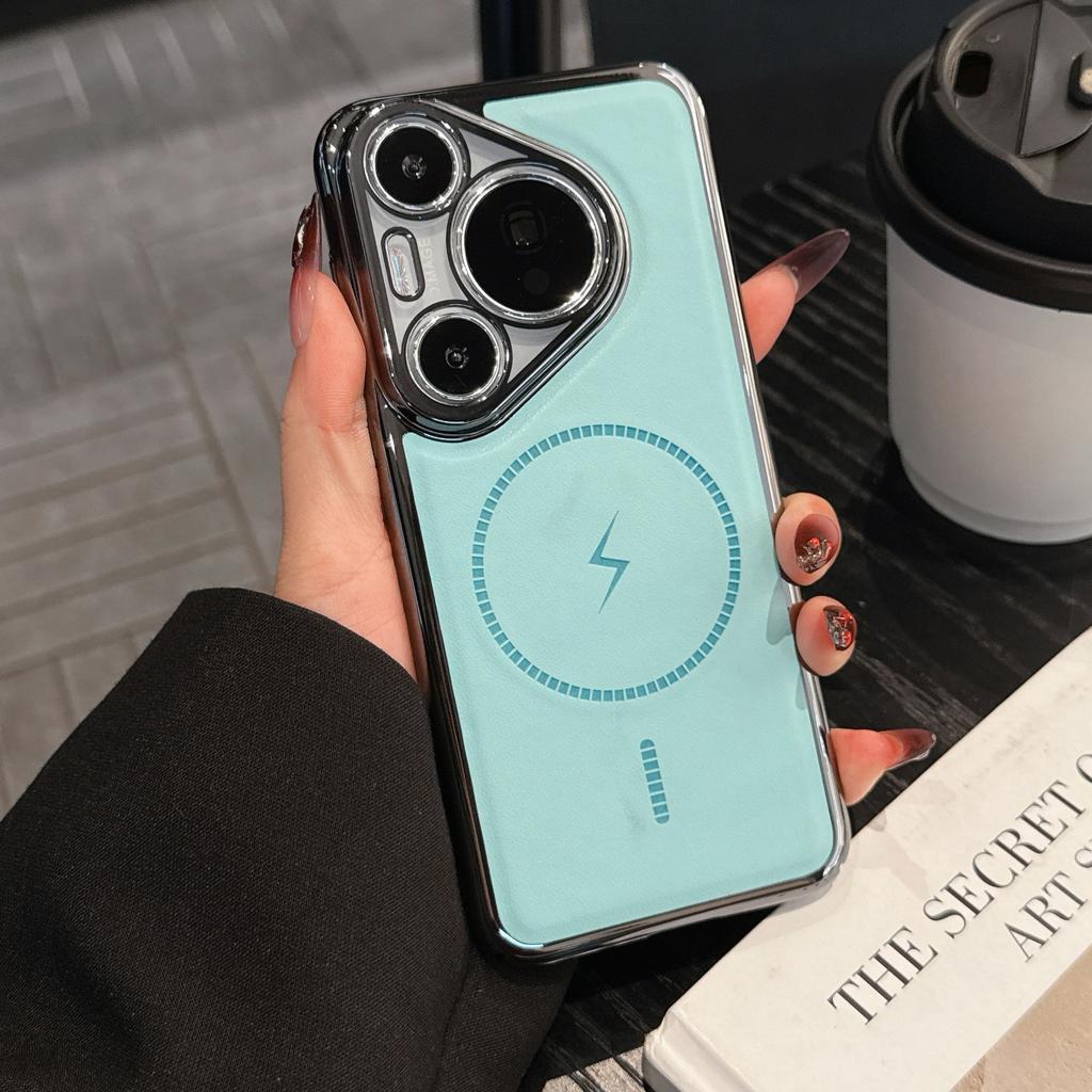 Applicable to Huawei pura11promax magnetic mobile phone case pura11ultra lens anti-drop Pura11 hard case