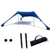 Seaside Portable Camping Canopy Tent Sunshade for Outdoor Beach and Fishing
