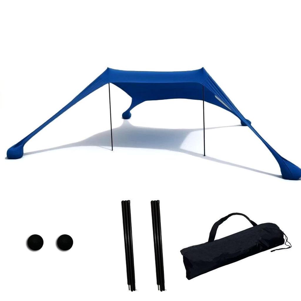 Seaside Portable Camping Canopy Tent Sunshade for Outdoor Beach and Fishing