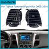 Saída de Ventilação do Ar Condicionado AC Para Toyota Fortuner/Vigo/Hilux 2005-2014 Styling de Carro Saída de Grelha de Ar Condicionado