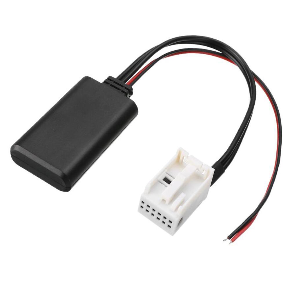 Car Bluetooth Module AUX-in Audio MP3 Music Adapter 12Pin Connector Microphone Handsfree for Peugeot RD4 Radio Model