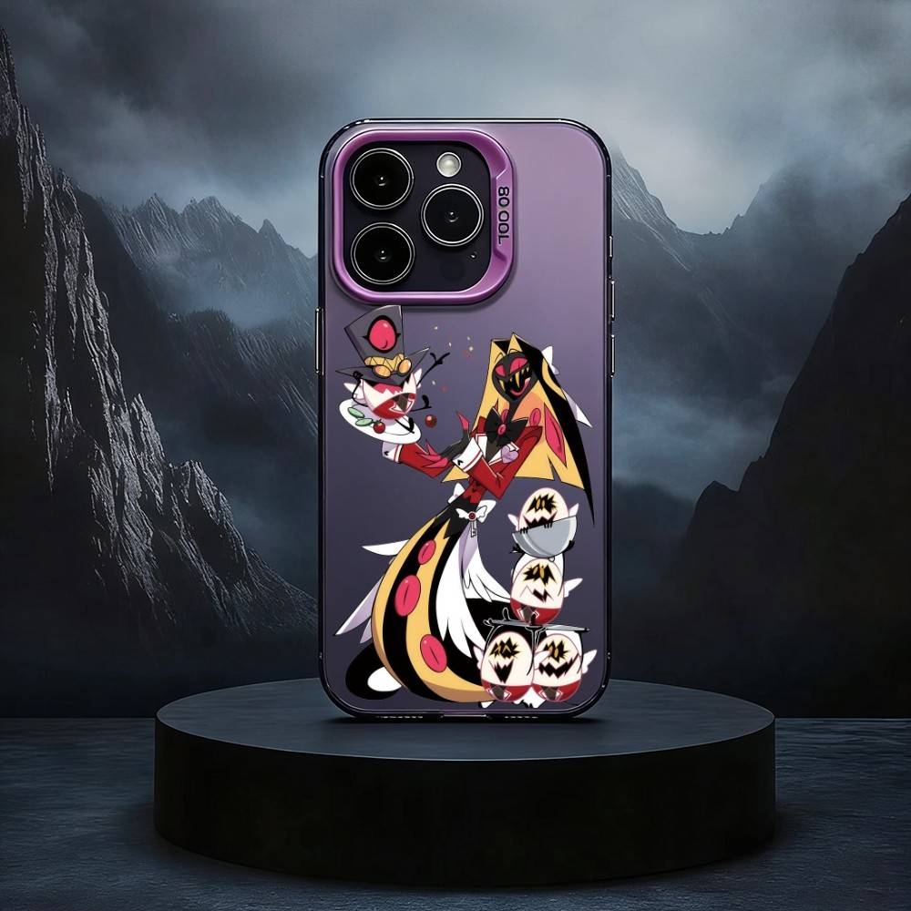 

Hazbin Hotel Sir Pentious Black Candy silver phone case Phone Case For iPhone17,16,15,14,13,12,11 Plus,Pro Max iPhone15plus