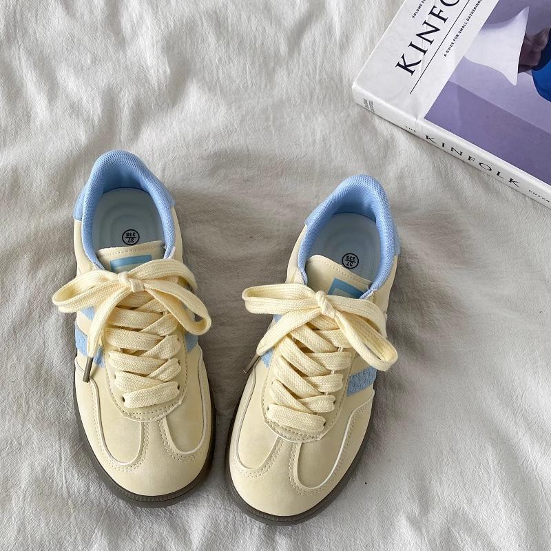 

Women s spring versatile women s shoes flat casual sports board shoes 35