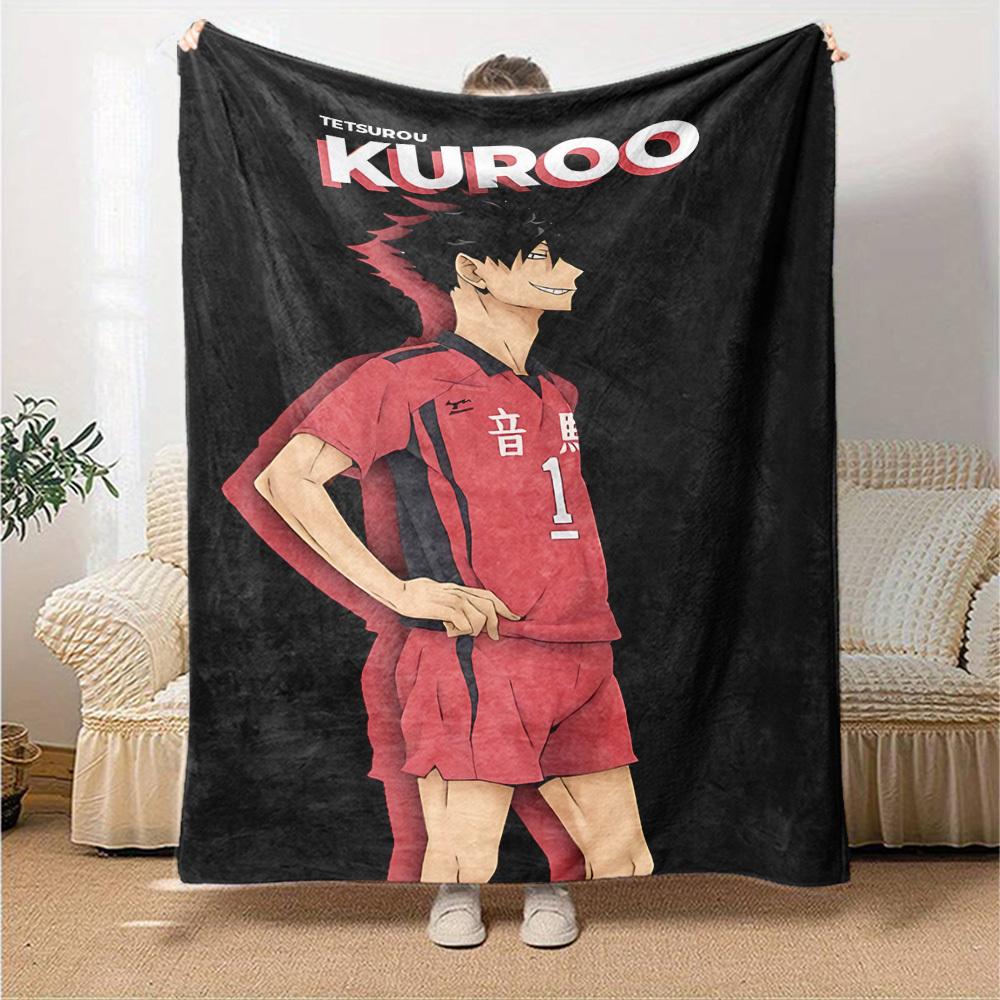1 Stück Volleyballspieler Überwurfdecke Weiche Flanelldecke, Gemütlich für alle Jahreszeiten Polyester Perfekt für Zuhause, Büro