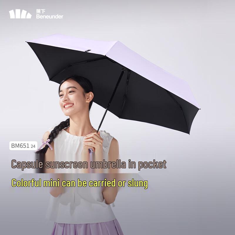 Beneunder Portable UV Protection Capsule Umbrella