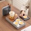ZhuiJia Portable Ceramic Travel Tea Set