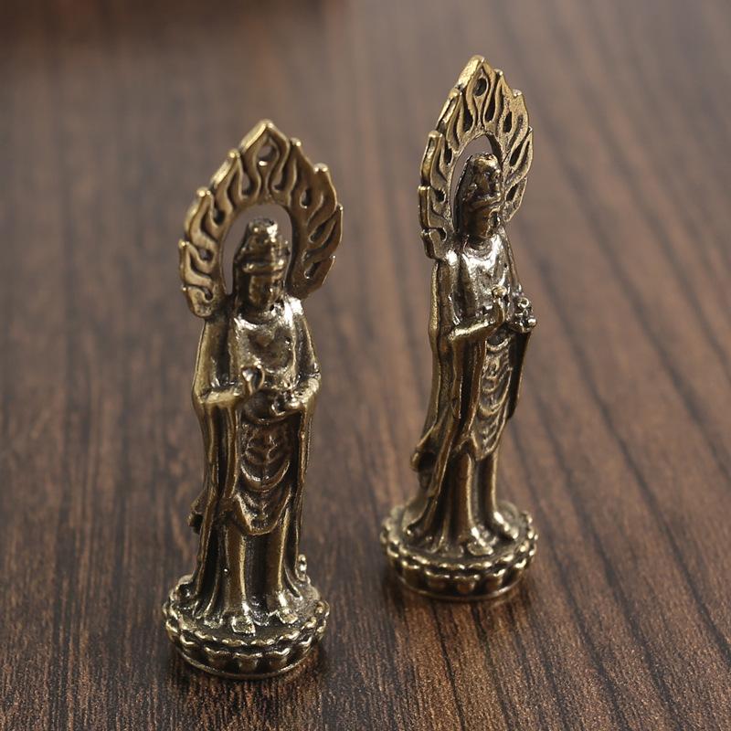 Buddha Guanyin Statue Bodhisattva Buddha Statue Desktop Decoration Handicraft Buddhist Decor