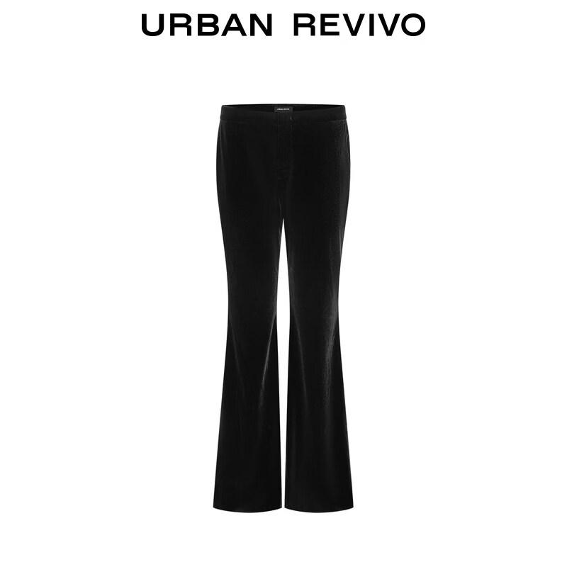 UR 2026 Women's Vintage Velvet Flare Pants