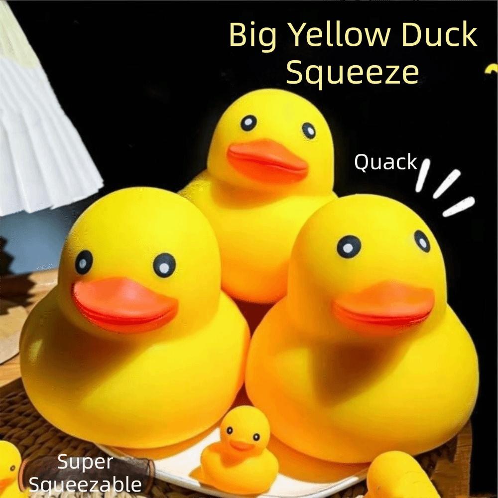 Animals Squishy Duck Soft Texture Sensory Stress Toy Novelty Duck Pinch Toy Children Gifts