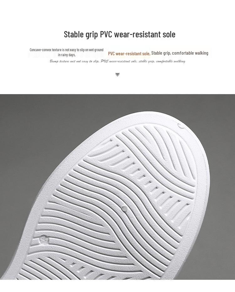 Men's Trendy Breathable White Sneakers - Versatile, Height-Increasing, Thick Sole Casual Sports Shoes