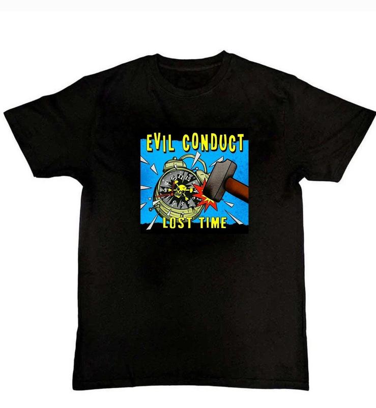 Evil Conduct Lost Time Graphic Print Unisex T-Shirt S