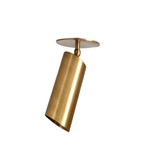 Handmade Raw Brass Wall Light | Mid Century Modern Sputnik Wall Fixture
