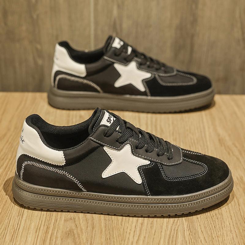 

Мужские повседневные кроссовки Высококачественная мужская обувь Модные универсальные молодежные повседневные беговые дорожные спортивные туфли для мужчин 39 чёрный