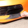 For Chevrolet Corvette C7 2014-2019 Soft Carbon Fiber Car Bumper Front Lip Air Inlet Decorative Sticker Exterior Accessories
