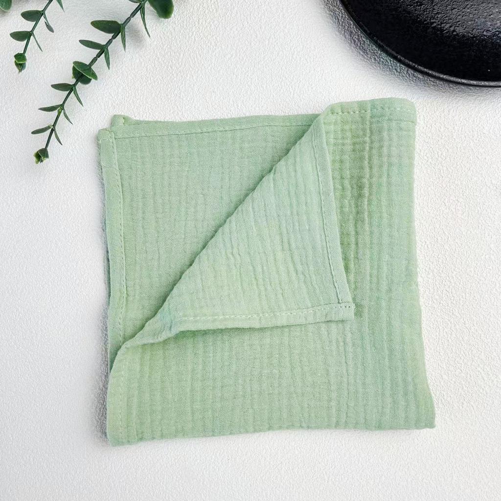 10Pcs 40x40cm Cloth Napkins Pure Cotton Gauze Napkin Handkerchief Cheesecloth Vintage Picnic Party Wedding Table Decoration