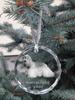 American Cocker Spaniel, Merry Cocker - Crystal Bauble with a Photo, Dog Photo In Crystal, Personalized Christmas Tree Ornament by Art-Dog Brand