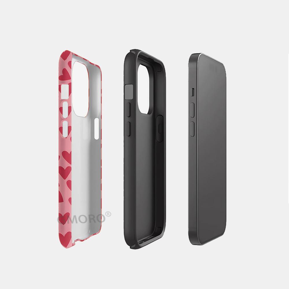 Simple Love Girl 2-in-1 Anti-drop Film Case iPhoneAIR Mobile Phone Case Apple 16PROMAX