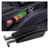 A Pair With 2 Storage Areas Car Seat Gap Filler Organizer Stylish Anti-Slip Car Seat Gap Storage Multi-Functional Universal Fit