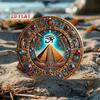 Vintage Metal Wall Art Eye of Horus Egyptian Sign for Pub Cafe Decor