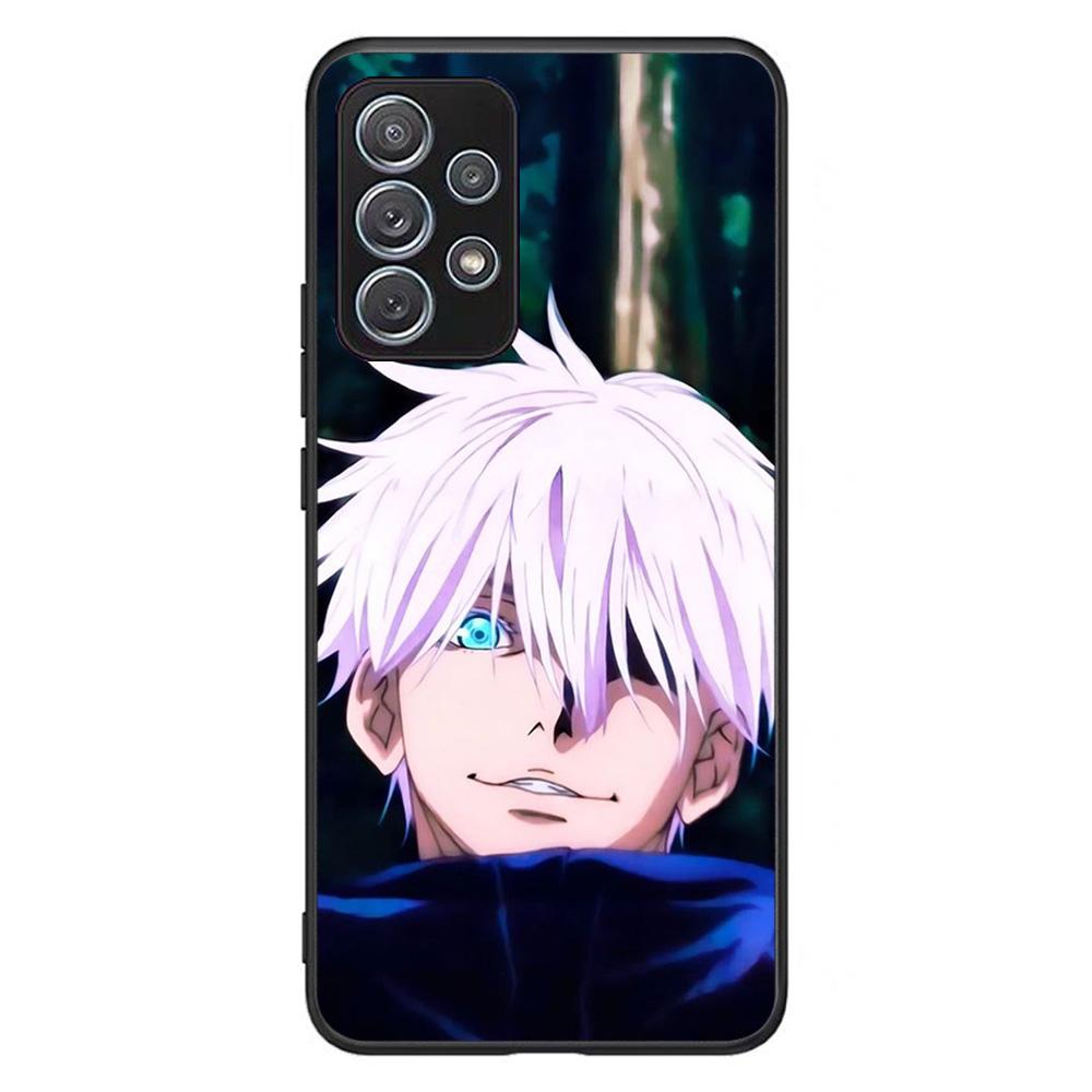 Pouzdro na telefon Jujutsu Kaisen pro Samsung Galaxy A02 A03s A10 A20 A21s A31 A40 A41 A42 A50 A51 A52 A70 A71 A72 A32 A22 A82