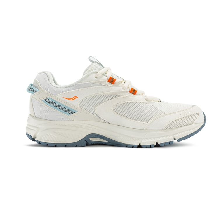 SAUCONY Cohesion 2K Leicht Komfortabel Stoßdämpfend Rutschfest Langlebig Niedrig geschnitten Laufschuhe Unisex Laufschuhe Weiß Lavendel S79016-1